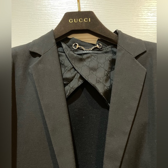 Black Gucci Blazer